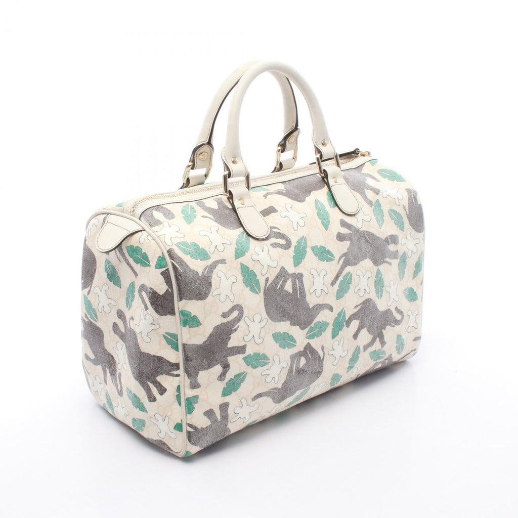 GUCCI Gucci Gucci For Unicef Gg Supreme Tote Bag White/Multicolor Pvc Coated Canvas×leather 189895 image 2