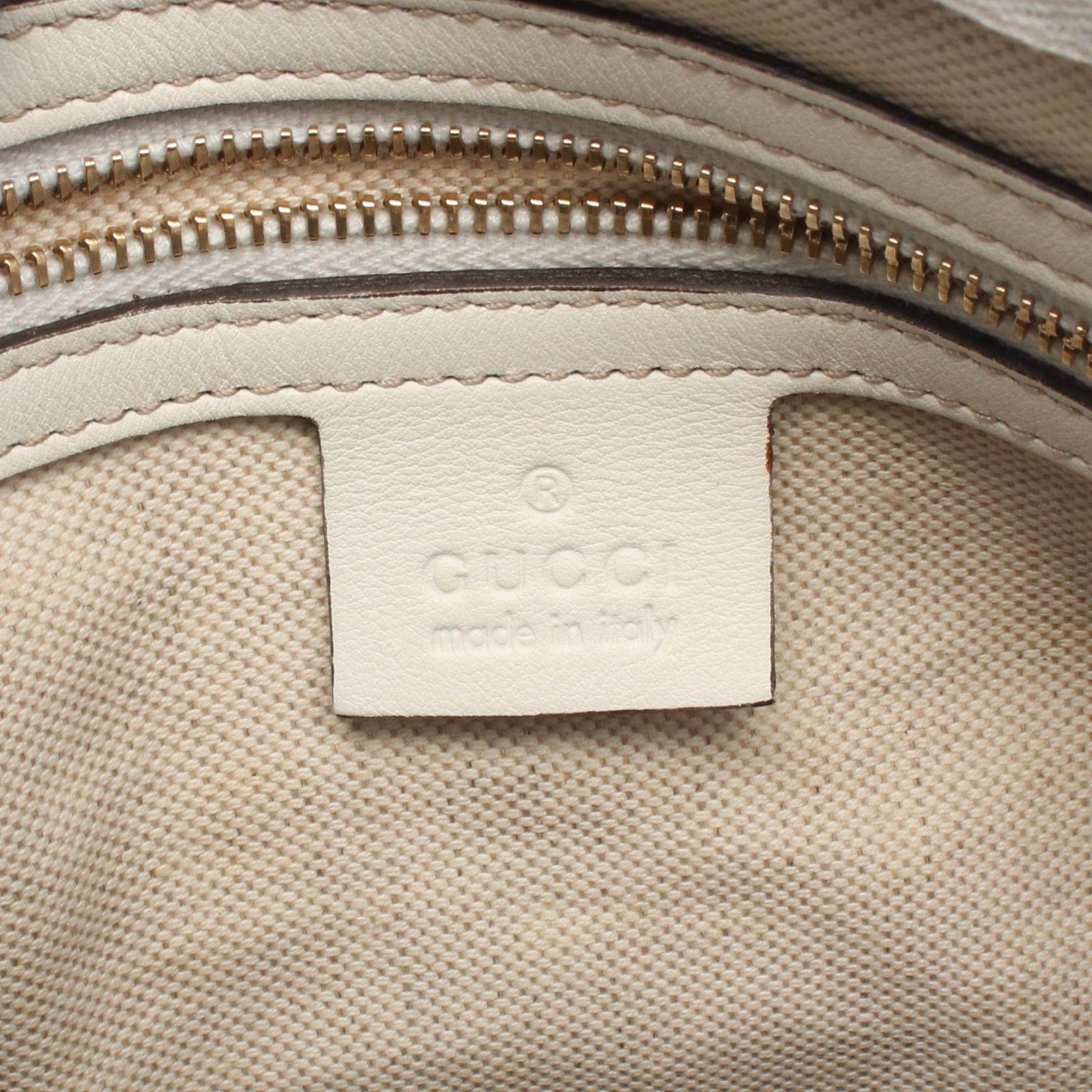 GUCCI Gucci Gucci For Unicef Gg Supreme Tote Bag White/Multicolor Pvc Coated Canvas×leather 189895 image 4