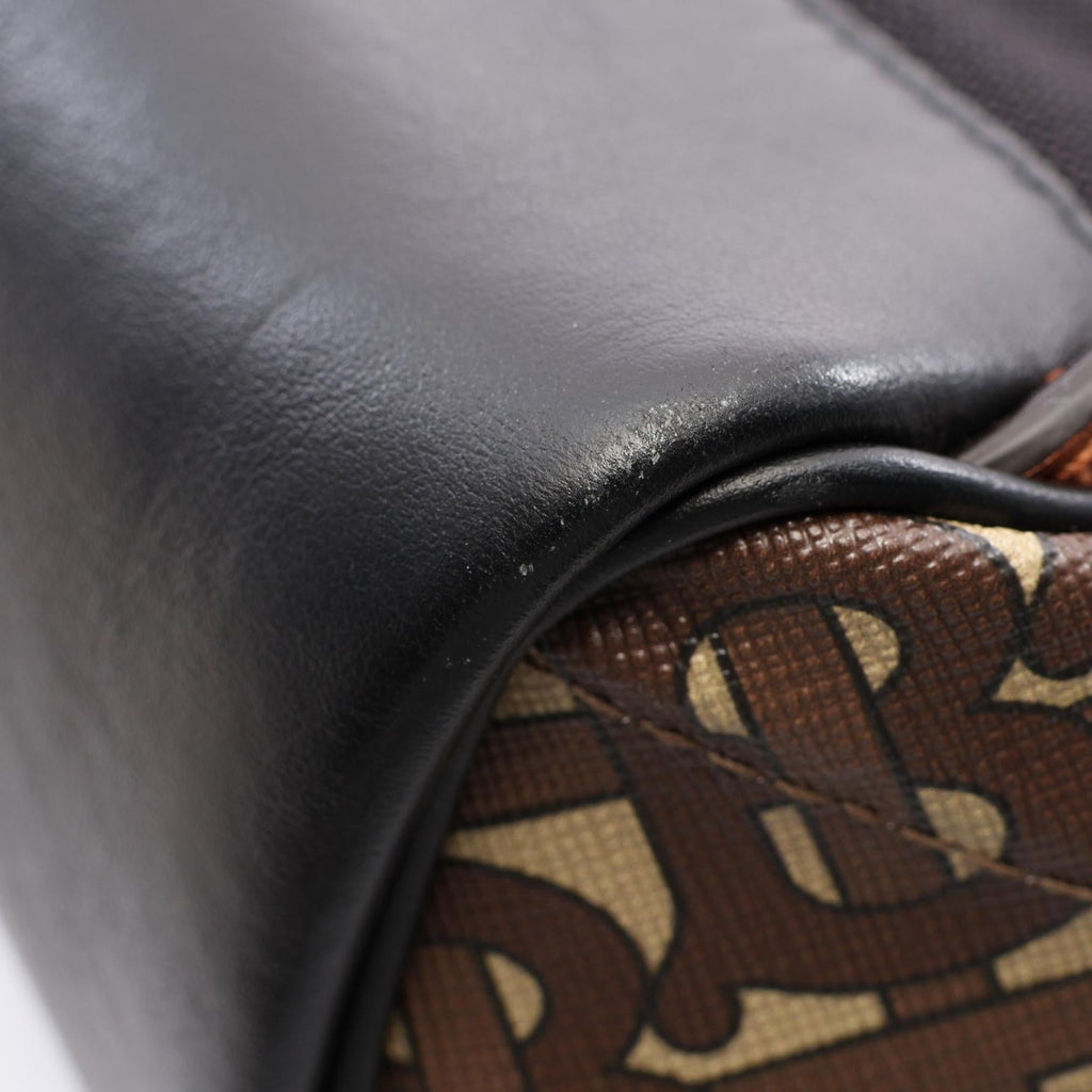 BURBERRY Burberry Tbmonogram Rucksack Backpack Beige/Multicolor Pvc Coated Canvas×leather 8021277 image 11