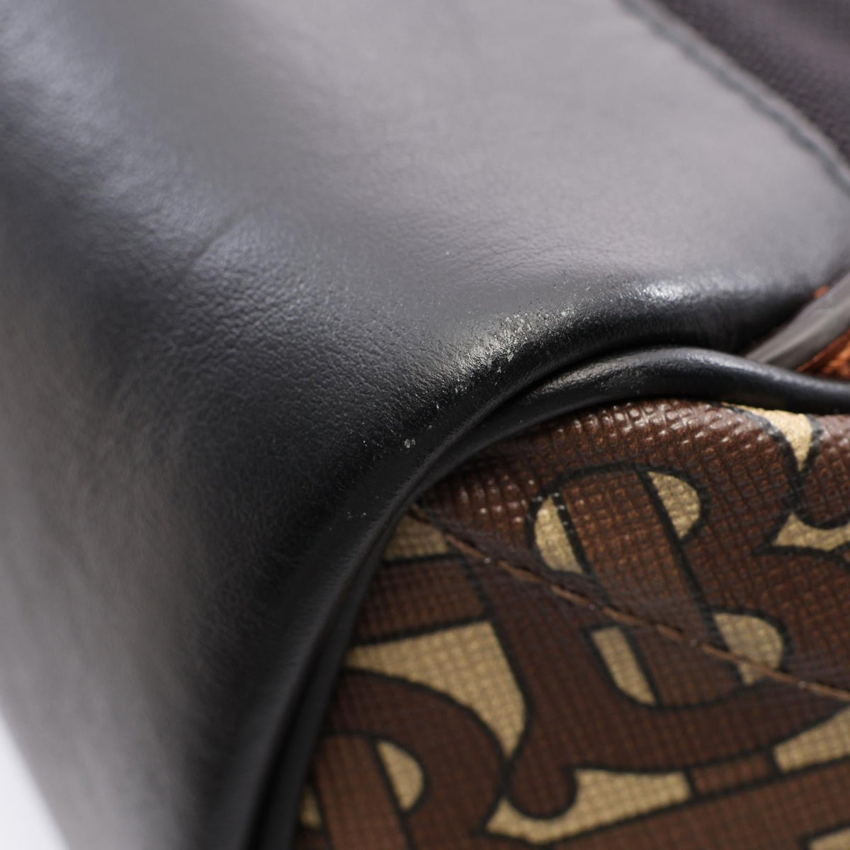 BURBERRY Burberry Tbmonogram Rucksack Backpack Beige/Multicolor Pvc Coated Canvas×leather 8021277 image 11