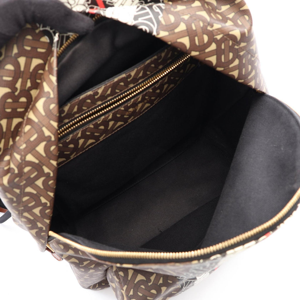 BURBERRY Burberry Tbmonogram Rucksack Backpack Beige/Multicolor Pvc Coated Canvas×leather 8021277 image 3