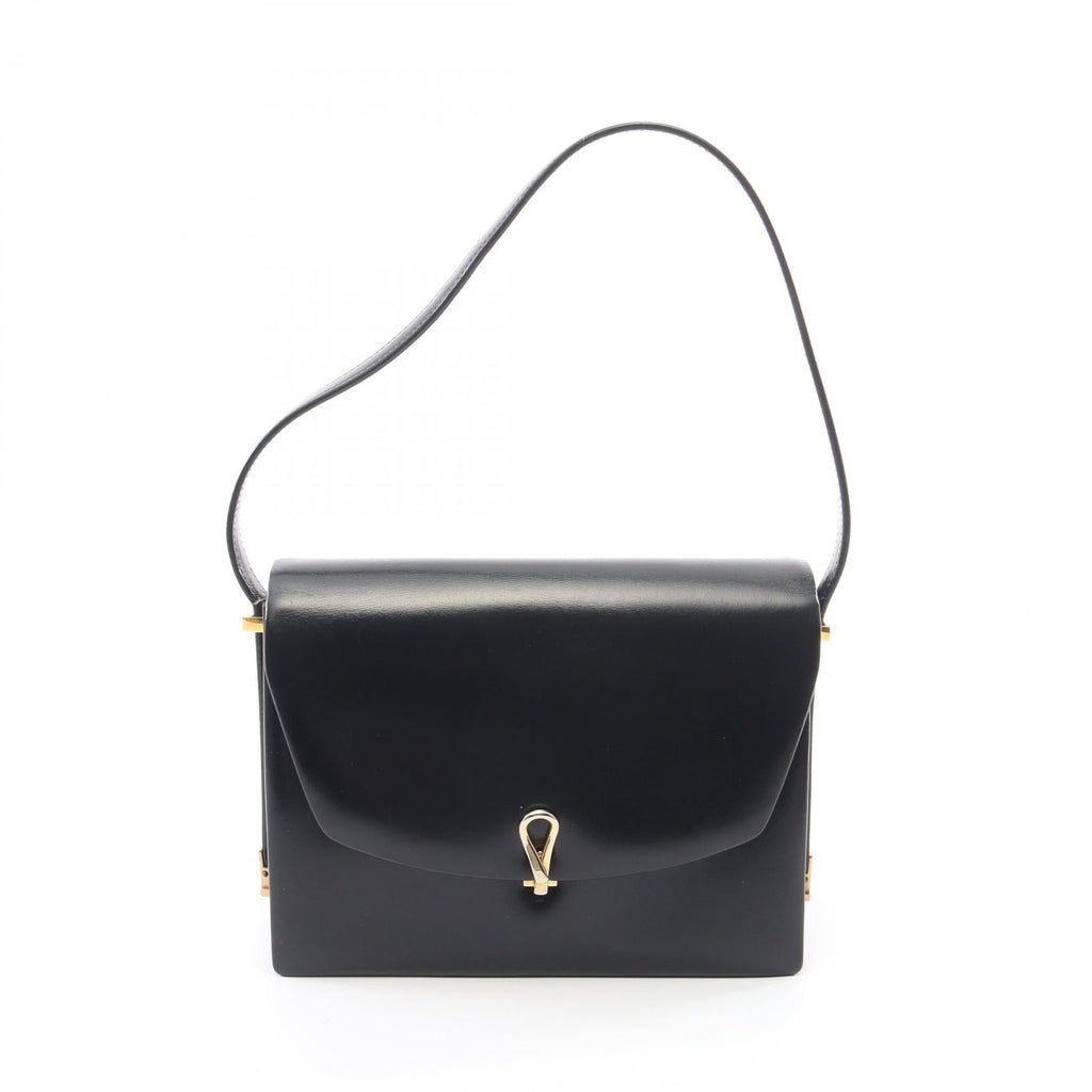 MORABITO Morabito Vintage Shoulder Hand Bag Leather Black Used Women image 1