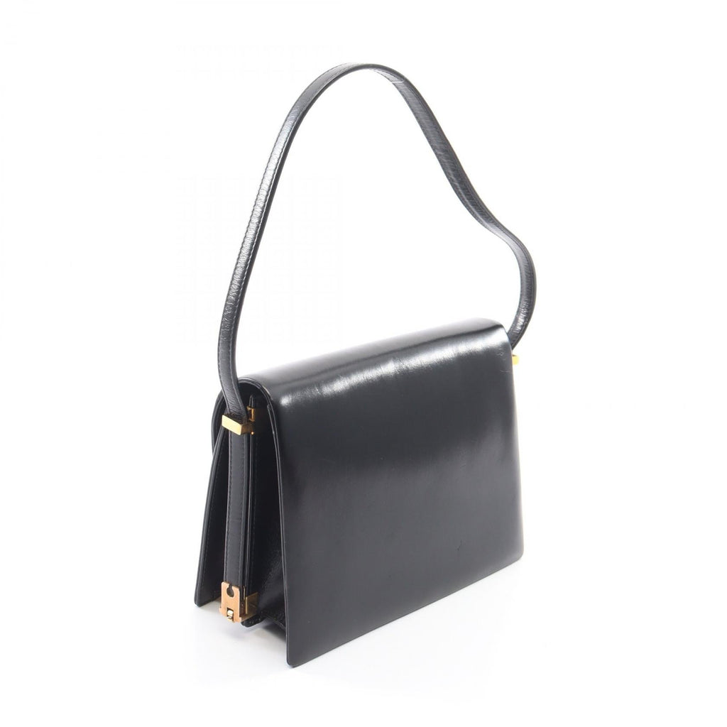 MORABITO Morabito Vintage Shoulder Hand Bag Leather Black Used Women image 2