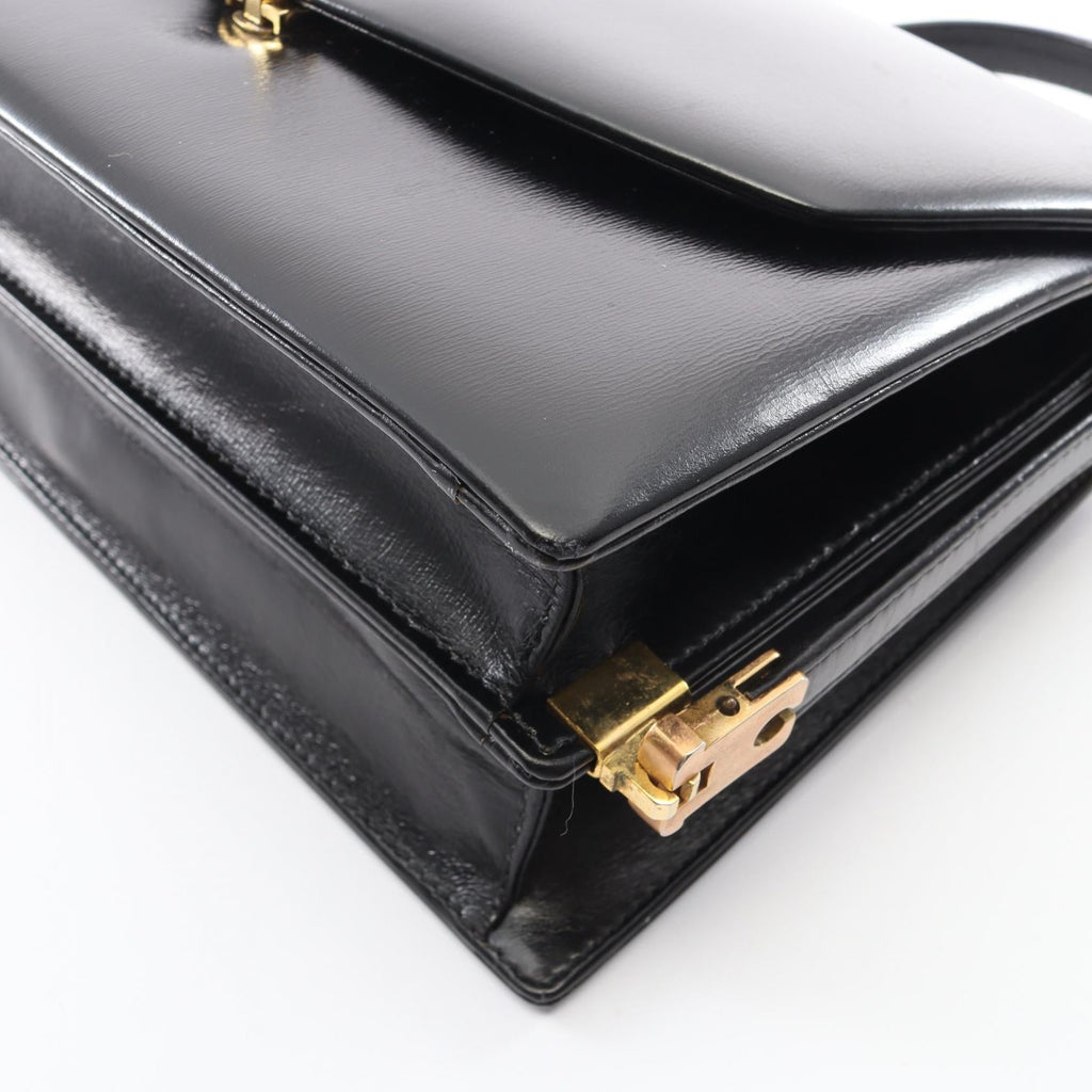 MORABITO Morabito Vintage Shoulder Hand Bag Leather Black Used Women image 5