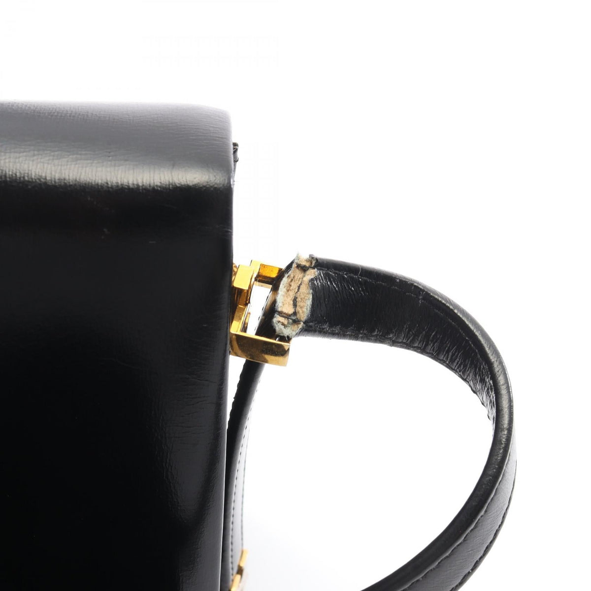 MORABITO Morabito Vintage Shoulder Hand Bag Leather Black Used Women image 9