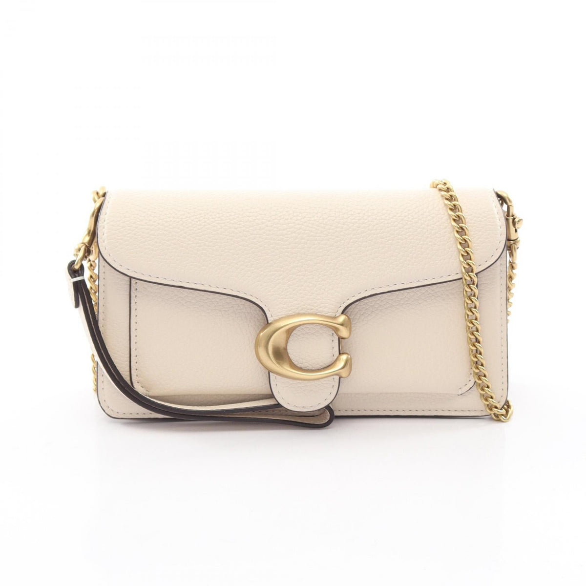 COACH Coach Tabby Shoulder Bag White Leather Cbf14b4ha image 1