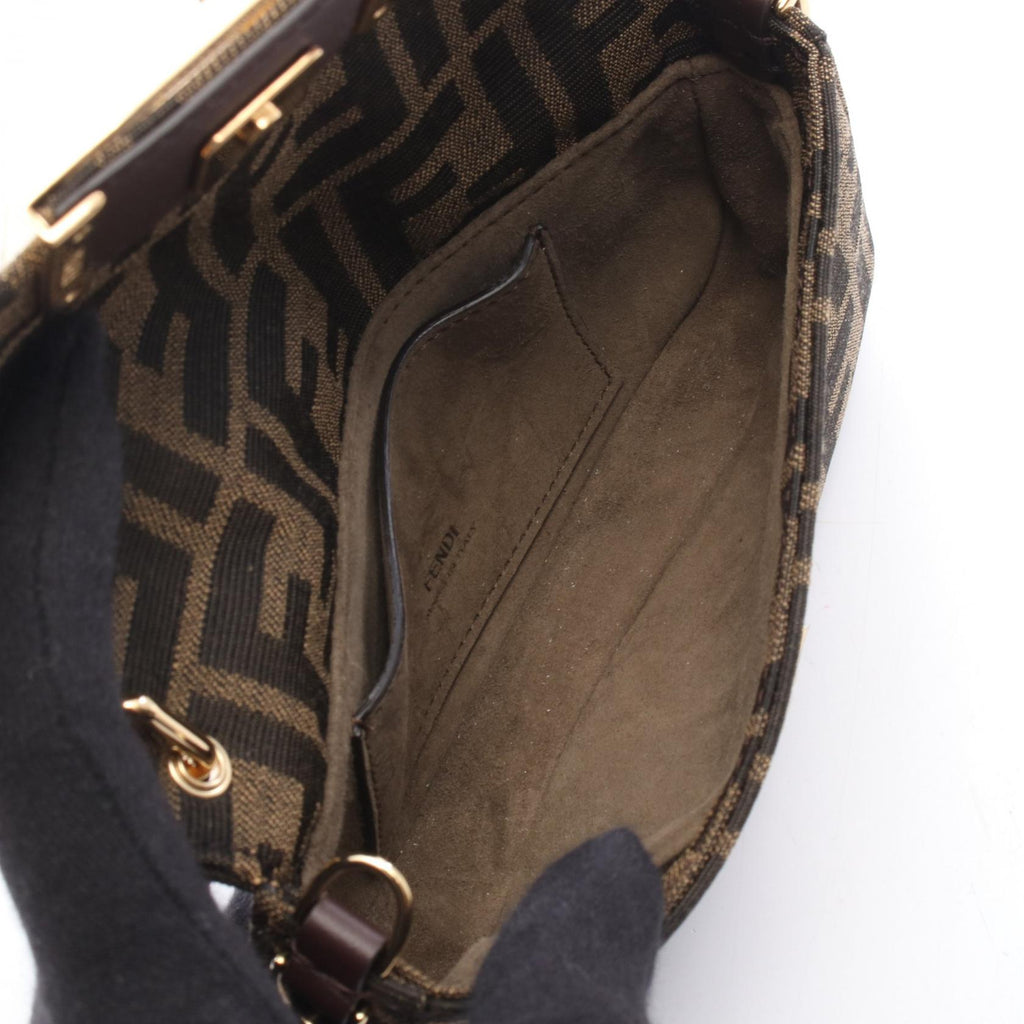 FENDI Fendi Baguette Smartphone Pouch Zucca Crossbody Shoulder Bag 7as142ap9lf19ta image 3