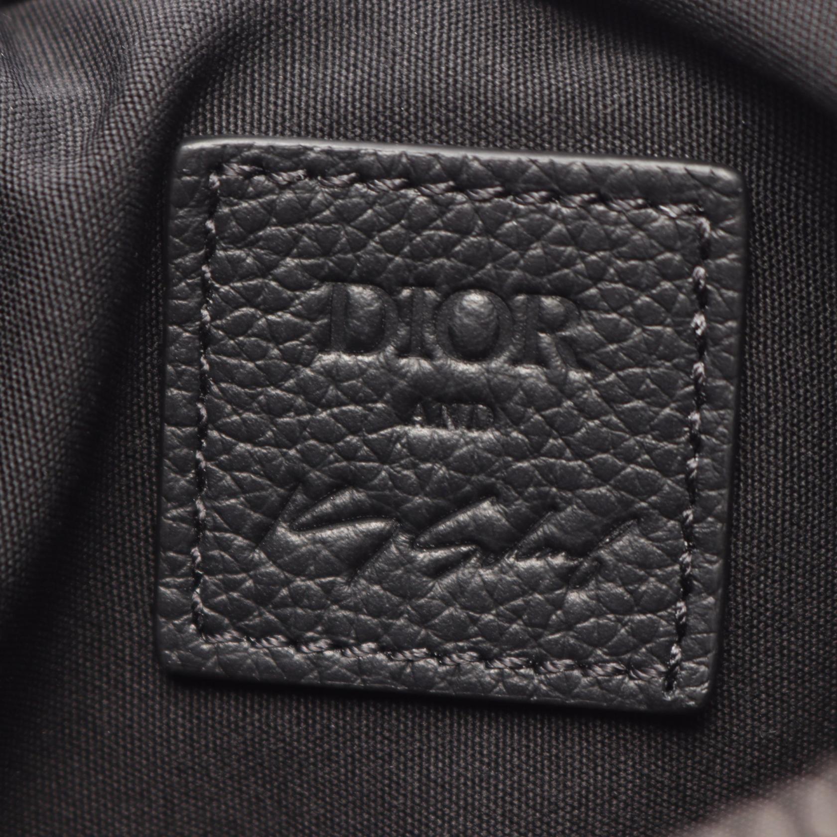 DIOR Dior Diol × Kenny Scharf Saddle Saddle Waist Bag Body Bag Black/Multicolor Canvas×leather 11199830 image 4