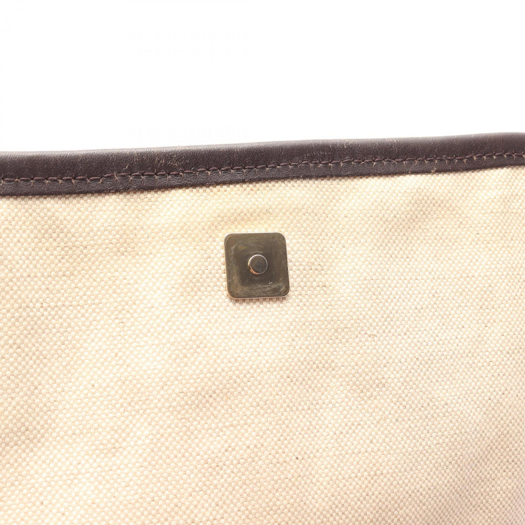 GUCCI Gucci Gg Supreme Shoulder Bag Beige/Brown Pvc Coated Canvas×leather 223666 image 6