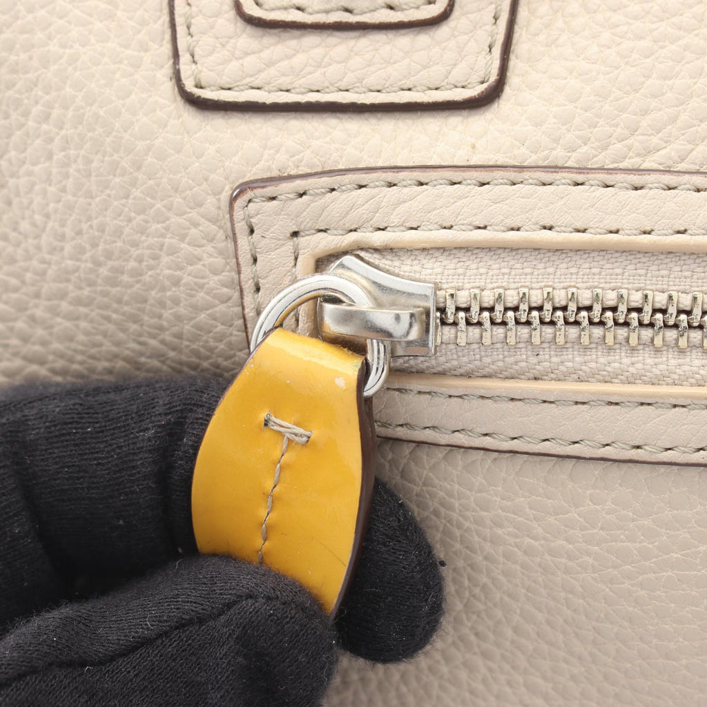 COACH Coach Penelope Shoulder Bag Beige/Yellow Leather×patent Leather F14686 image 16