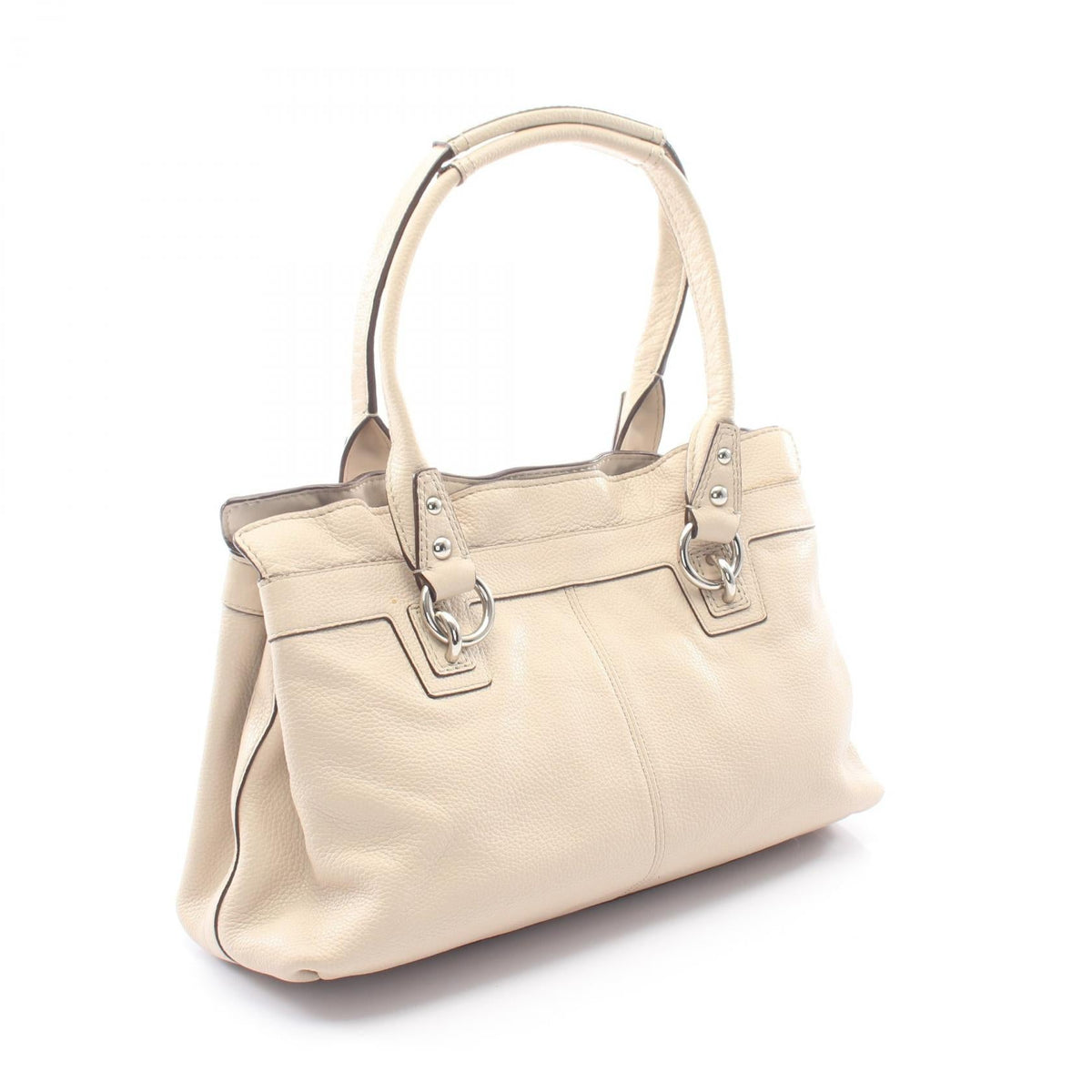 COACH Coach Penelope Shoulder Bag Beige/Yellow Leather×patent Leather F14686 image 2