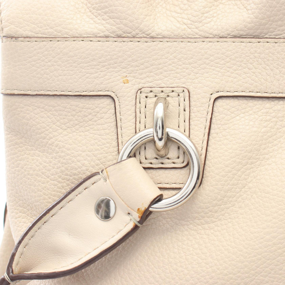 COACH Coach Penelope Shoulder Bag Beige/Yellow Leather×patent Leather F14686 image 7