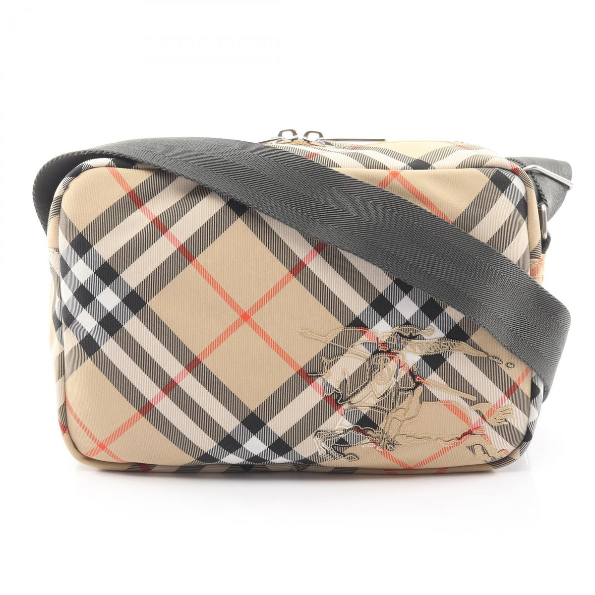 BURBERRY Burberry Vintage Check Shoulder Bag Beige/Multicolor Canvas 8091320 image 1