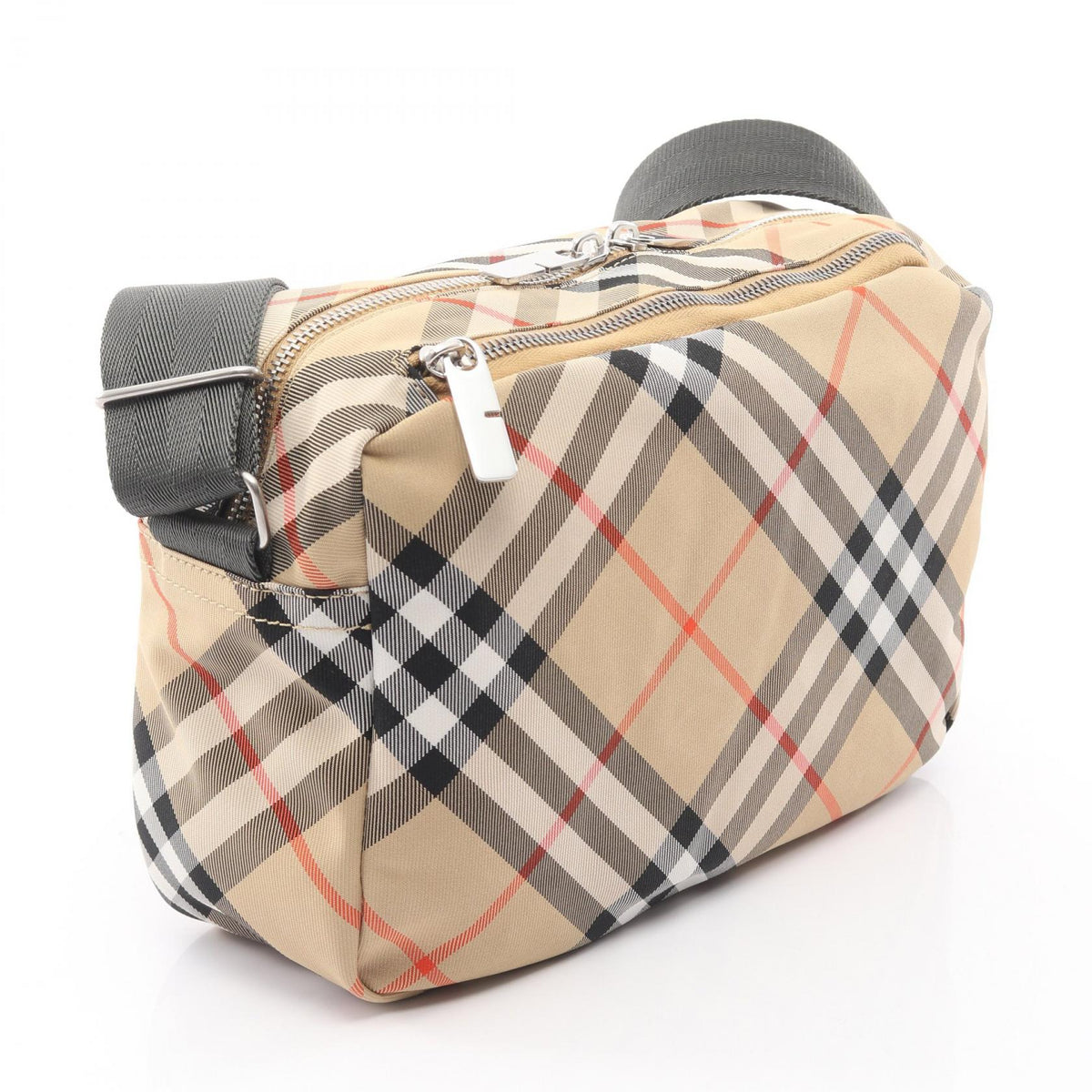 BURBERRY Burberry Vintage Check Shoulder Bag Beige/Multicolor Canvas 8091320 image 2