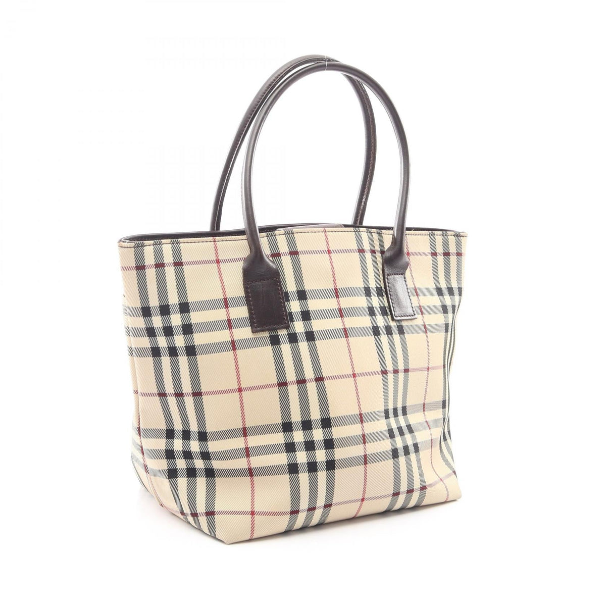 BURBERRY Burberry Nova Check Handbag Beige/Brown Canvas×leather image 2