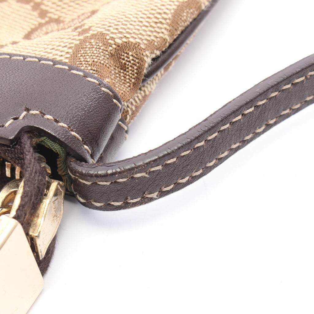 GUCCI Gucci Interlocking G Gg Canvas Mini Shoulder Crossbody Bag 212216 Canvas Leather image 5