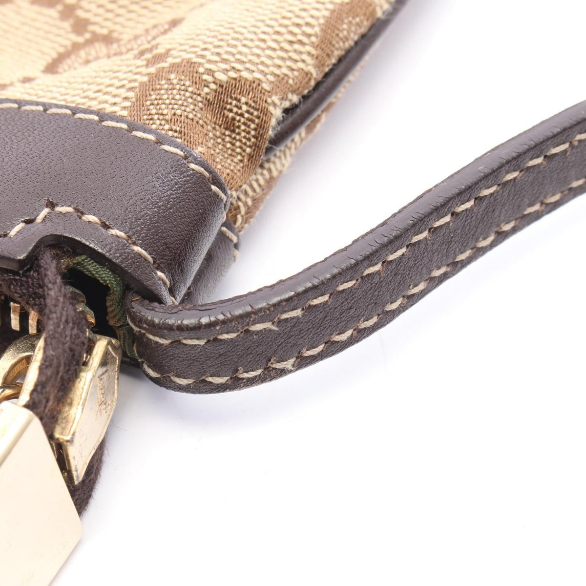 GUCCI Gucci Interlocking G Gg Canvas Mini Shoulder Crossbody Bag 212216 Canvas Leather image 5