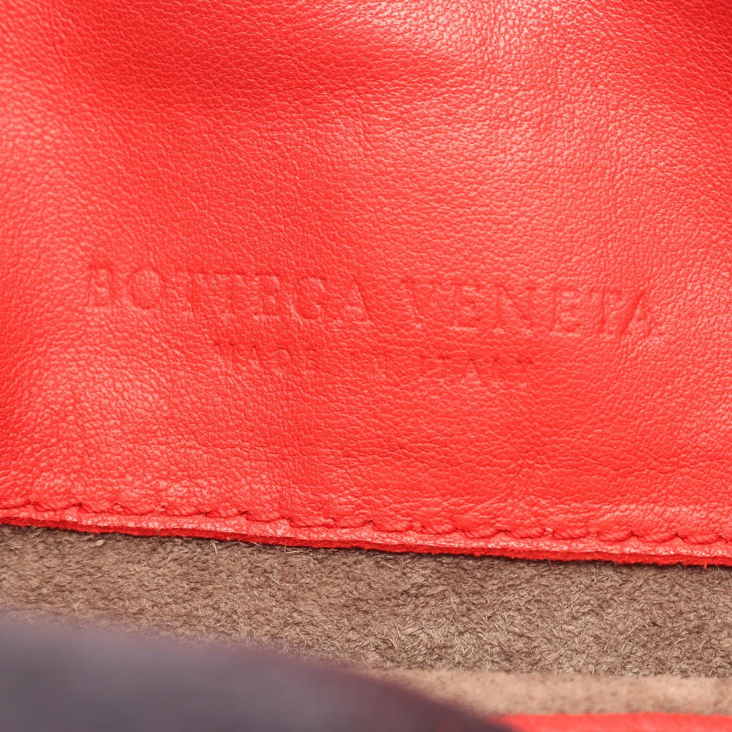 BOTTEGA VENETA Bottega Veneta Intrecciato Shoulder Bag Red Leather 310774 image 5