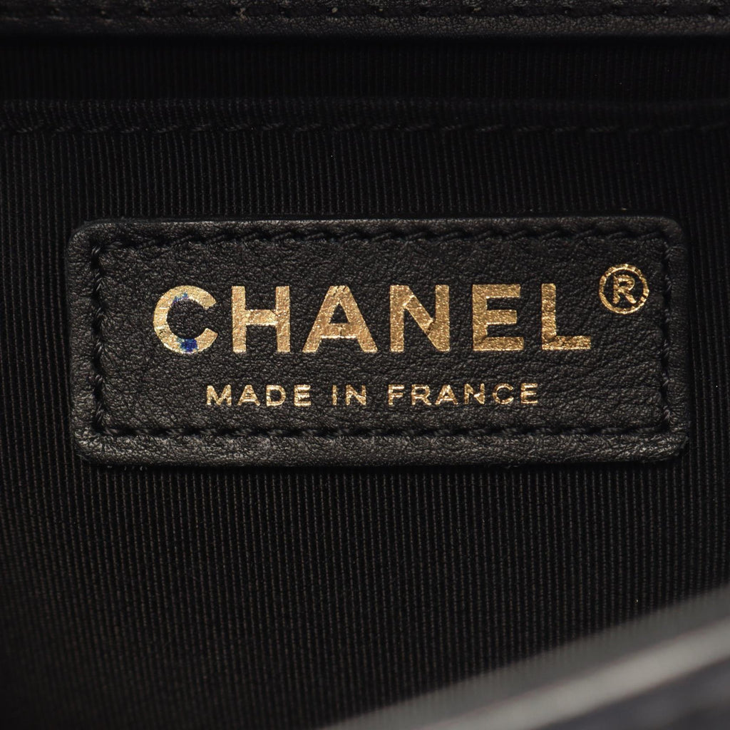 CHANEL Chanel Shoulder Bag Boy Chanel Small Lambskin (sheep Leather)×rame Black/Gold Boy Chanel Small A67085 image 4