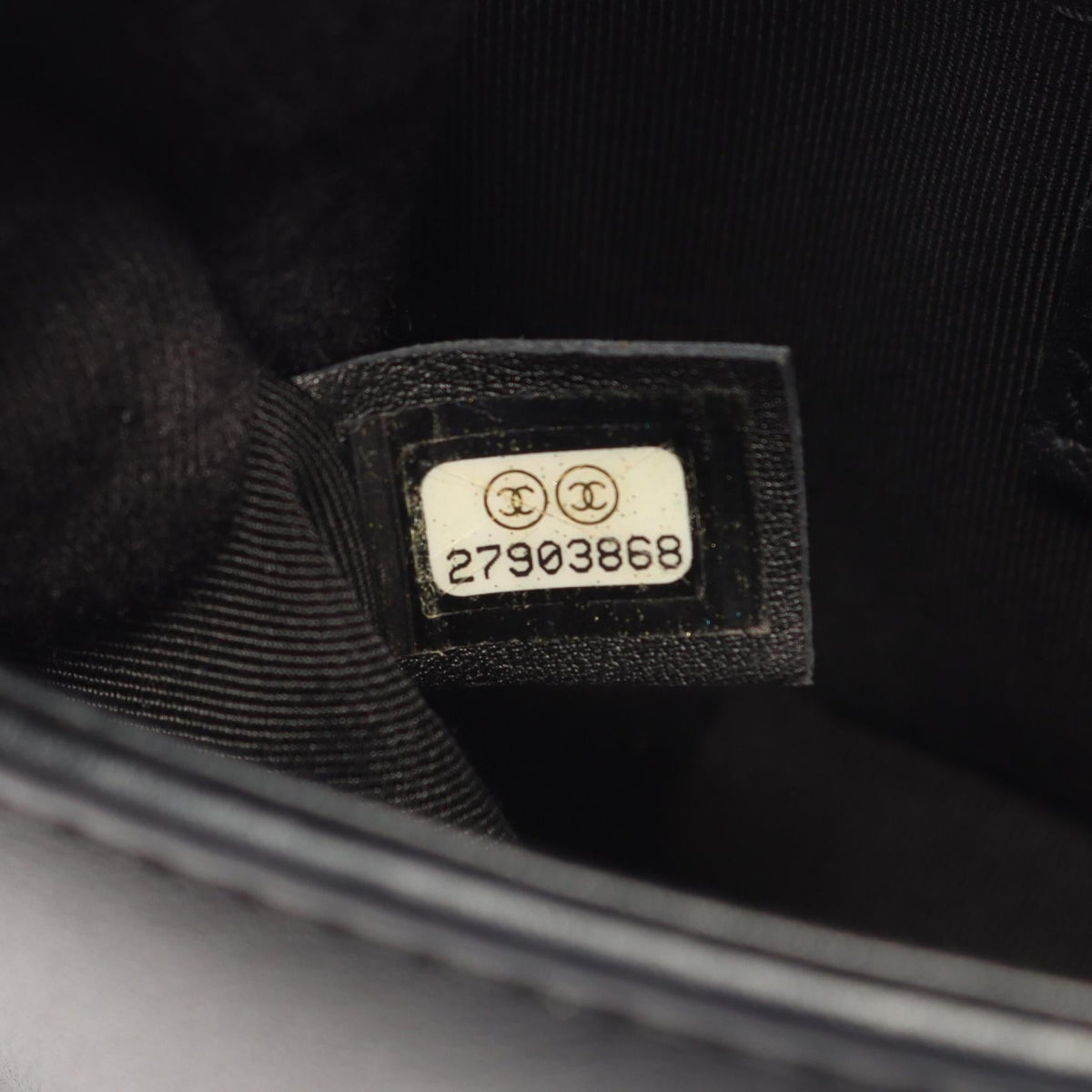 CHANEL Chanel Shoulder Bag Boy Chanel Small Lambskin (sheep Leather)×rame Black/Gold Boy Chanel Small A67085 image 5