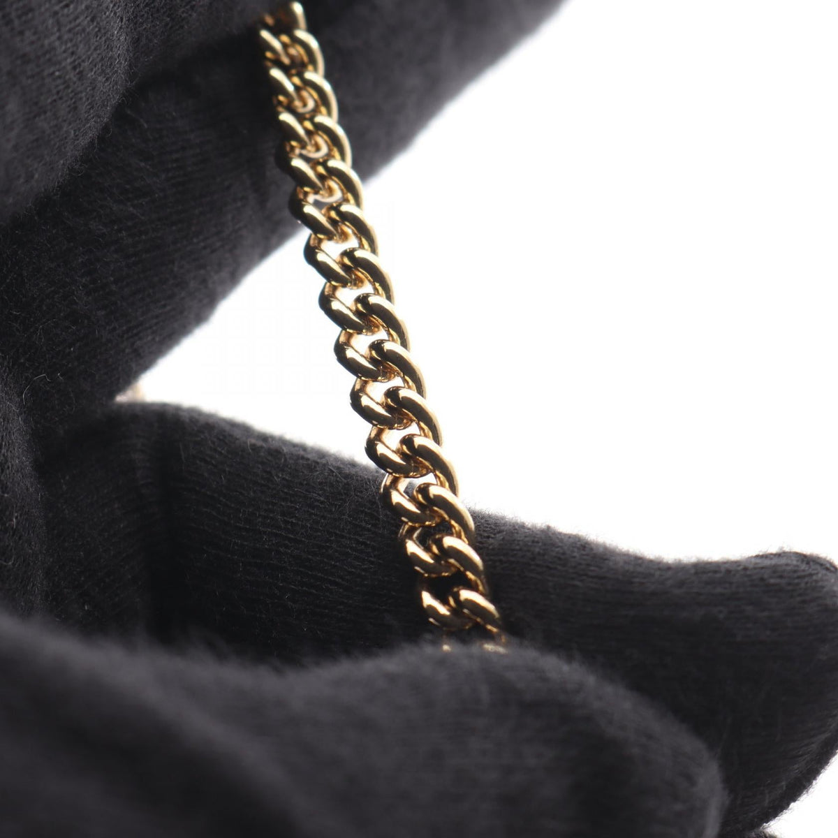 GUCCI Gucci Gg Supreme Chain Wallet Shoulder Handbag 453506 Canvas Leather Used Women image 14