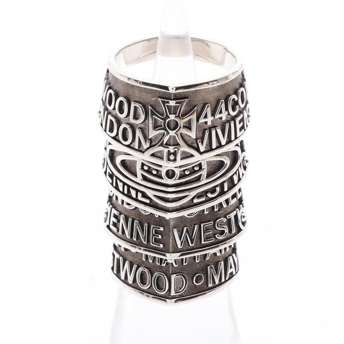 VIVIENNE WESTWOOD Vivienne Westwood Josephus Armor Ring Ring Silver Other×metal 6404018q02p017xl image 1