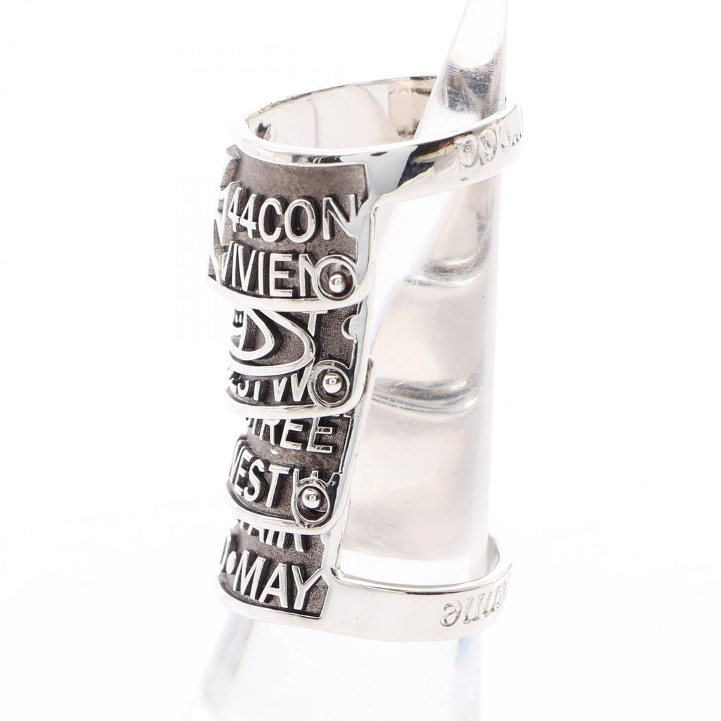 VIVIENNE WESTWOOD Vivienne Westwood Josephus Armor Ring Ring Silver Other×metal 6404018q02p017xl image 2