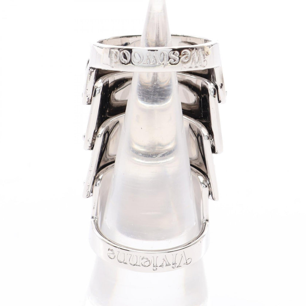VIVIENNE WESTWOOD Vivienne Westwood Josephus Armor Ring Ring Silver Other×metal 6404018q02p017xl image 3