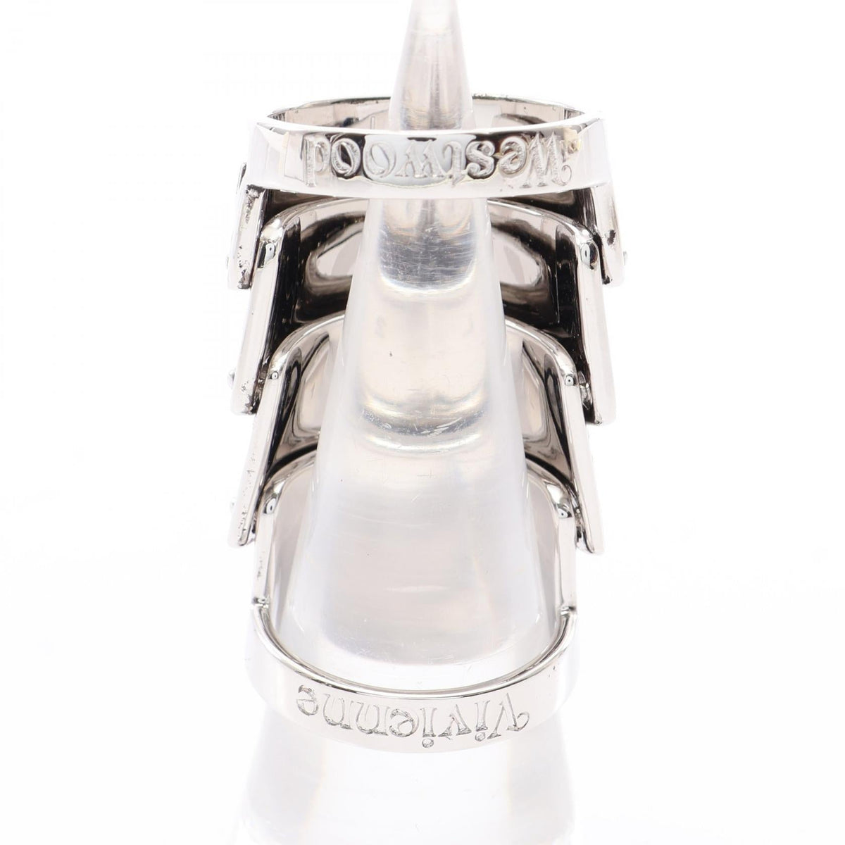 VIVIENNE WESTWOOD Vivienne Westwood Josephus Armor Ring Ring Silver Other×metal 6404018q02p017xl image 3