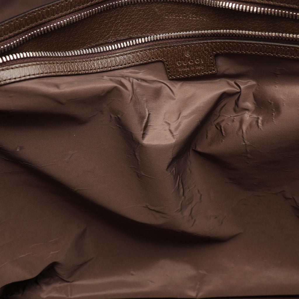 GUCCI Gucci Gg Supreme Shelly Line Tote Bag Beige/Brown/Multicolor Pvc Coated Canvas×leather 763287 image 5