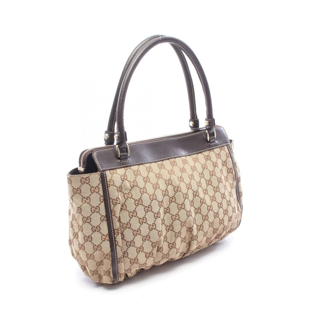 GUCCI Gucci Abbey Gg Canvas Tote Bag Beige/Brown Canvas×leather 189831 image 2