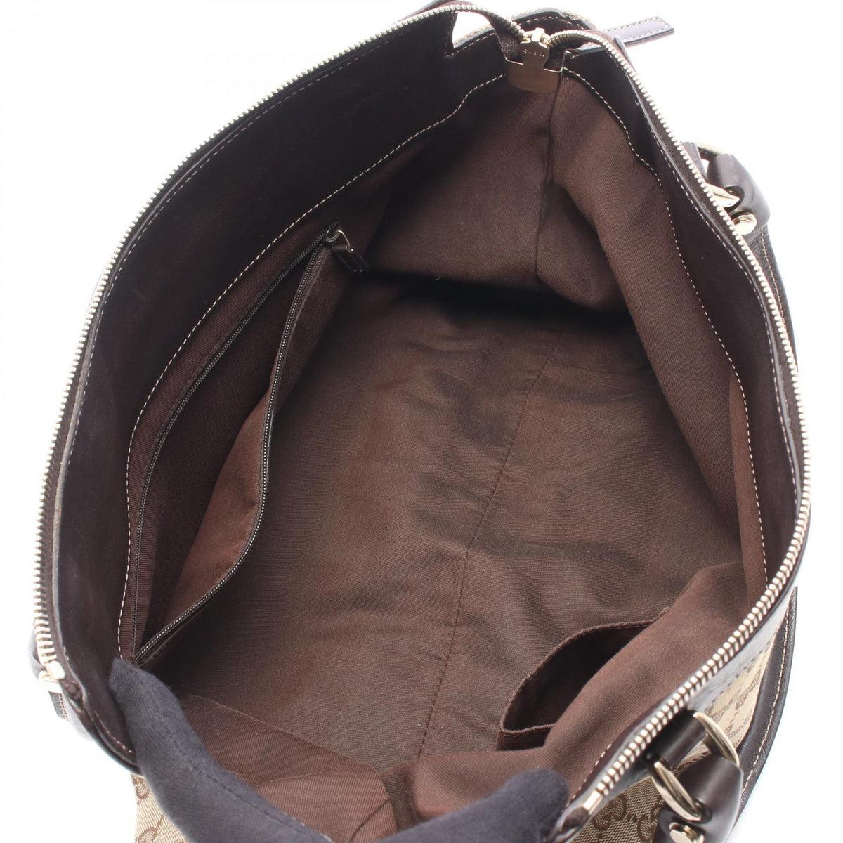 GUCCI Gucci Abbey Gg Canvas Tote Bag Beige/Brown Canvas×leather 189831 image 3