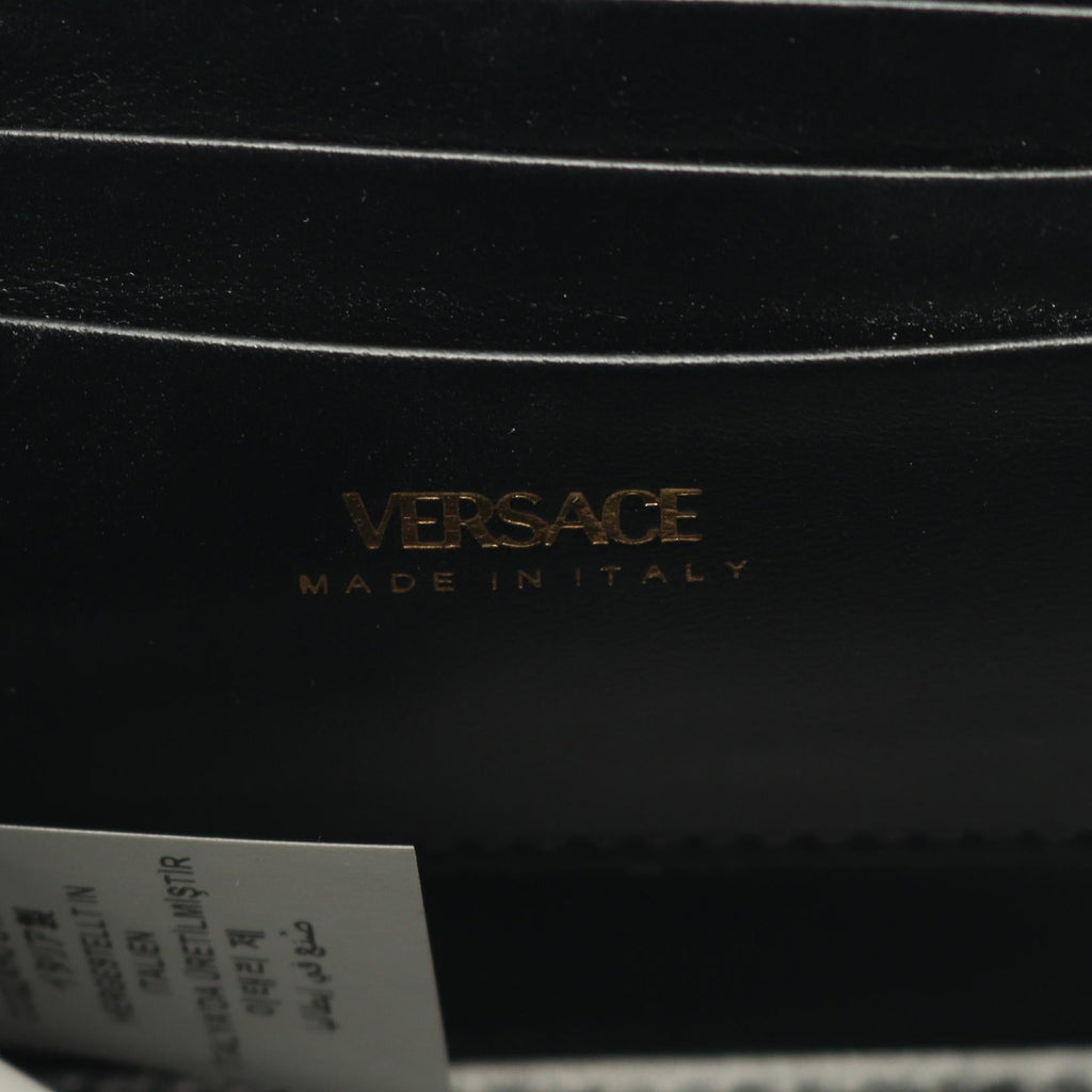 VERSACE Versace La Medusa Handbag Black Leather image 4