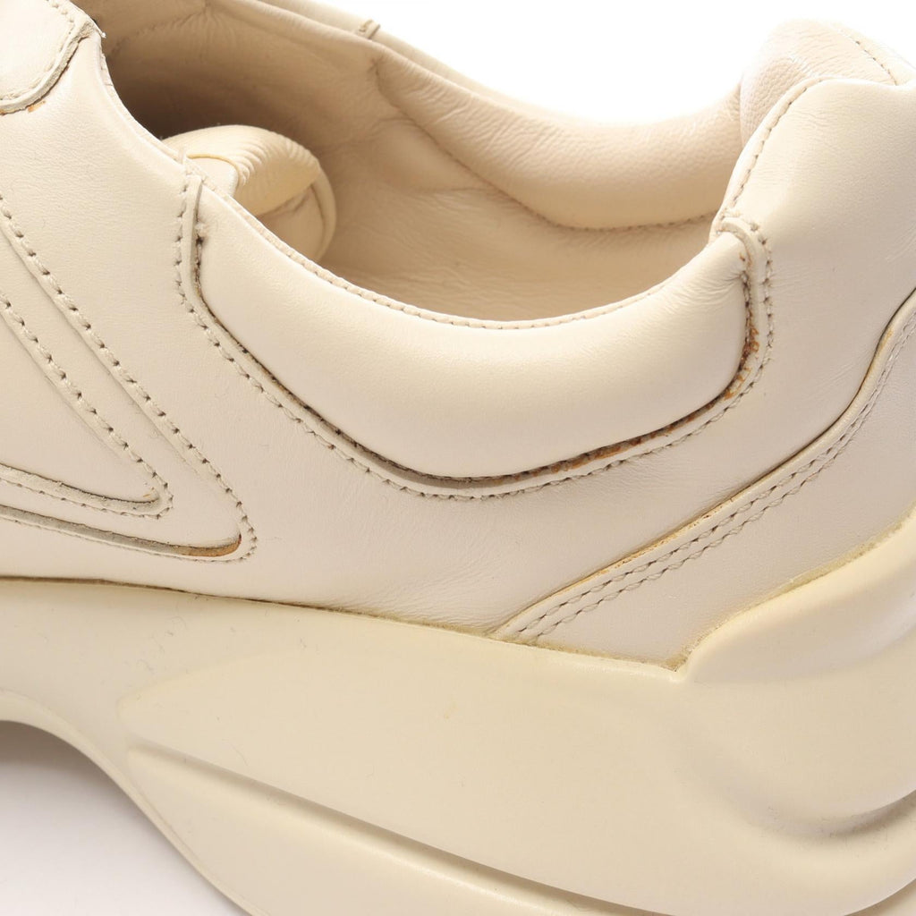 GUCCI Gucci Vintage Logo Sherry Line Sneakers Beige/Green/Red Leather image 9