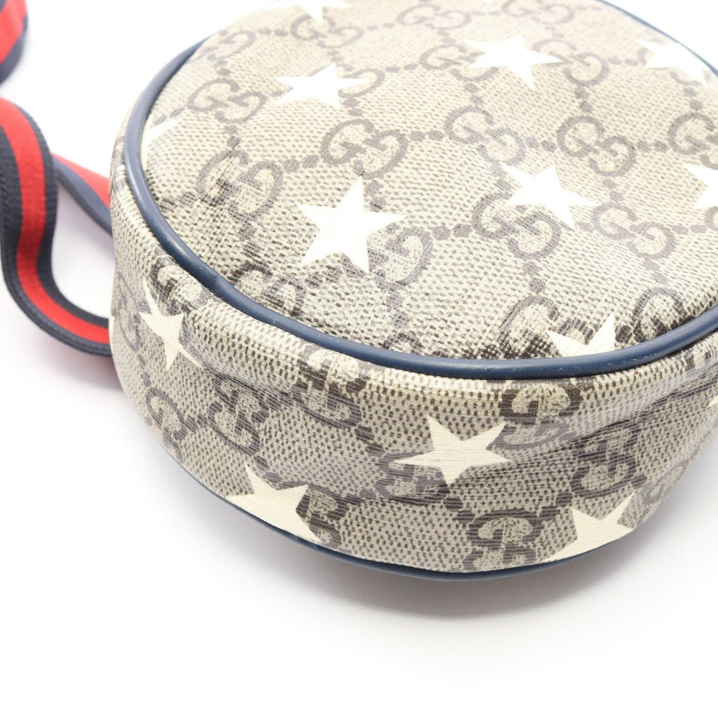 GUCCI Gucci Children's Gg Supreme Star Kids Waist Bag Beige/Navy Pvc Coated Canvas×leather 502330 image 5