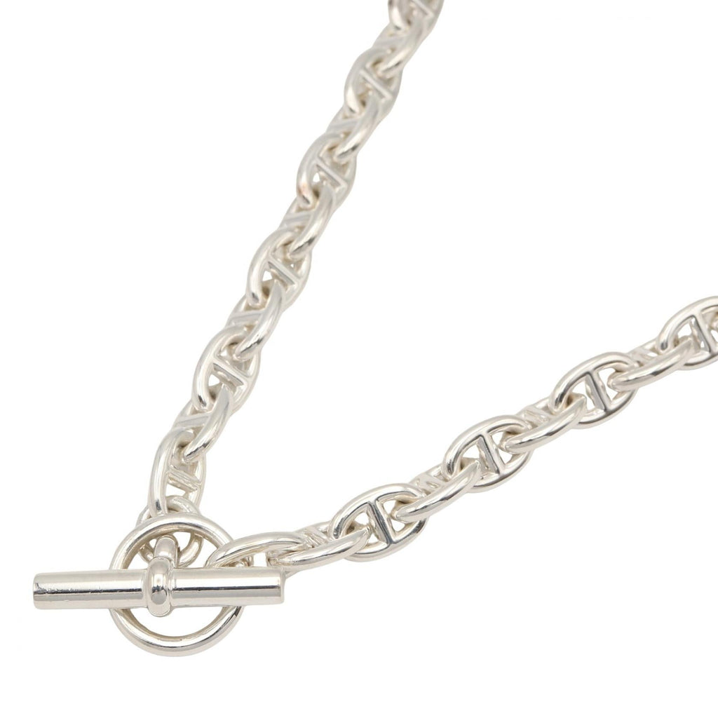 HERMES Hermes Chaine Dancre Pm 43 Link Necklace Silver925 Used Unisex image 1