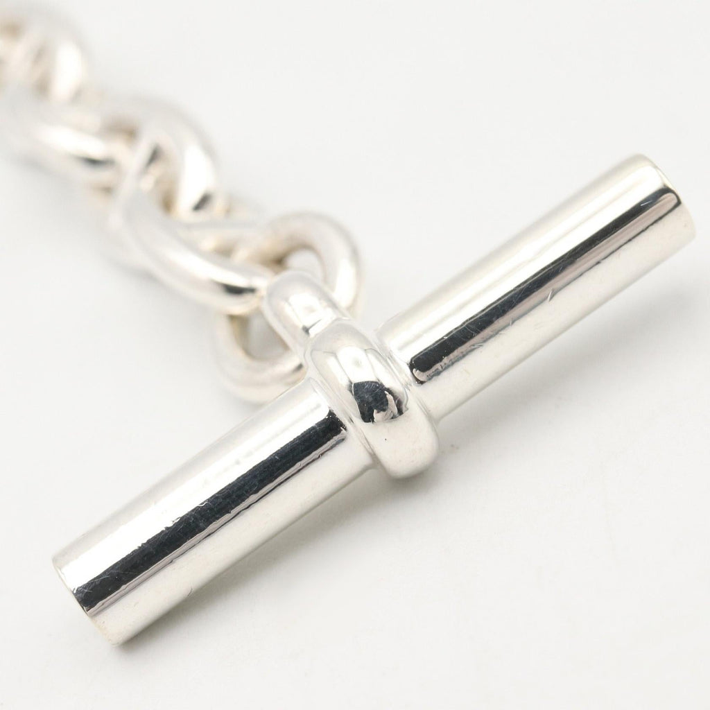 HERMES Hermes Chaine Dancre Pm 43 Link Necklace Silver925 Used Unisex image 4