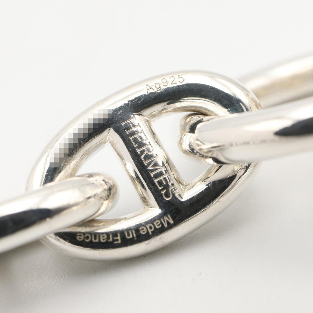 HERMES Hermes Chaine Dancre Pm 43 Link Necklace Silver925 Used Unisex image 5