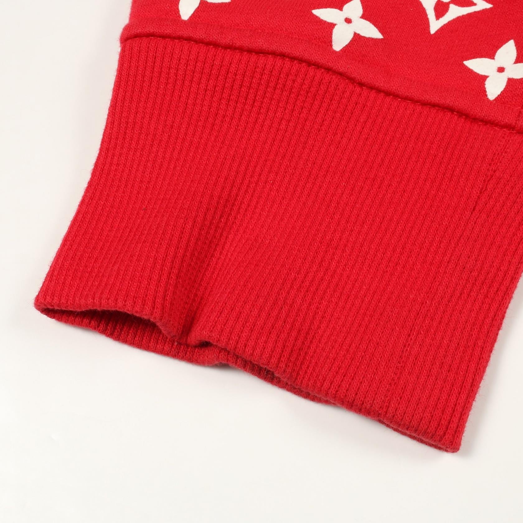 LOUIS VUITTON Louis Vuitton Louis Vuitton × Supreme Box Logo Hooded Sweatshirt Red Red/White Hoodie image 10