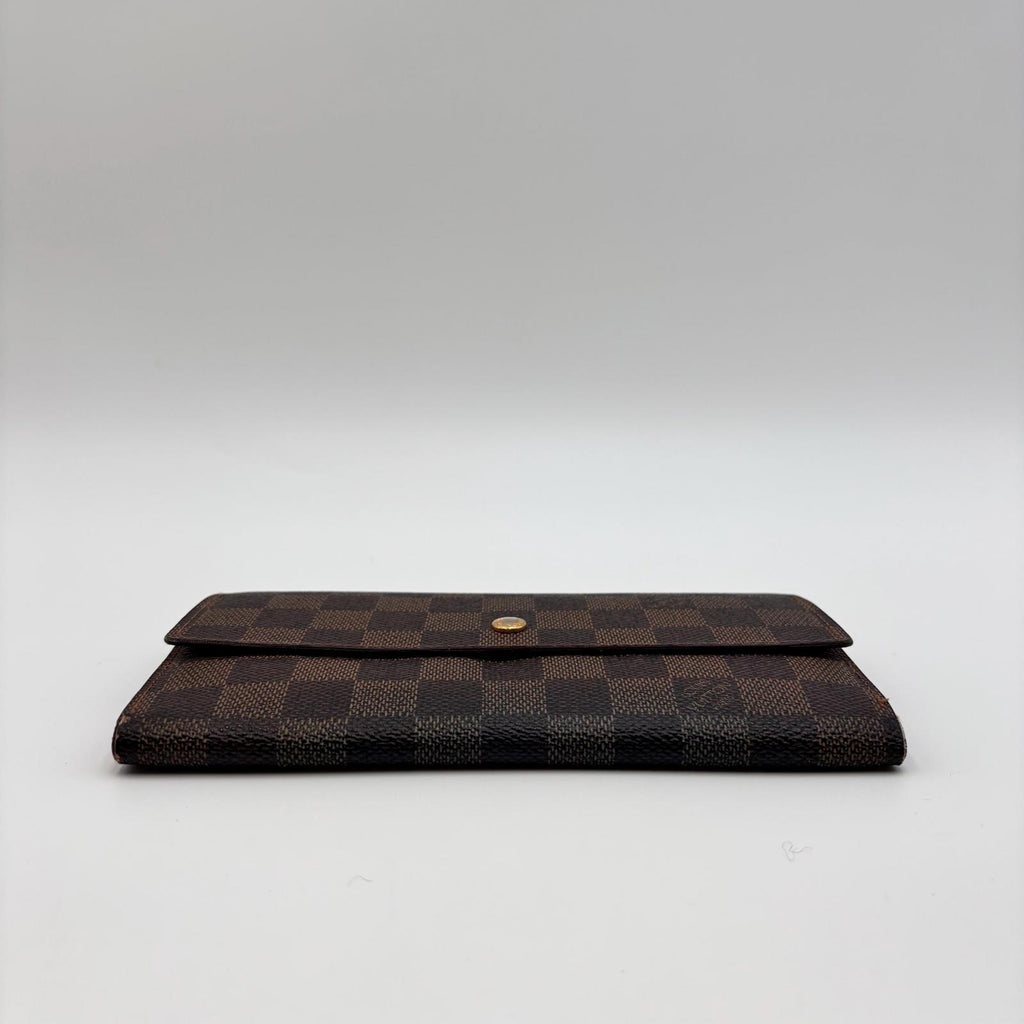 Louis Vuitton Damier Ebene Portefeuille International Wallet