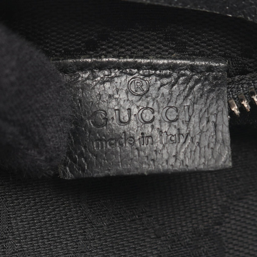 GUCCI Gucci Gg Canvas Waist Bag Body Bag Black Canvas×leather 28566 image 4