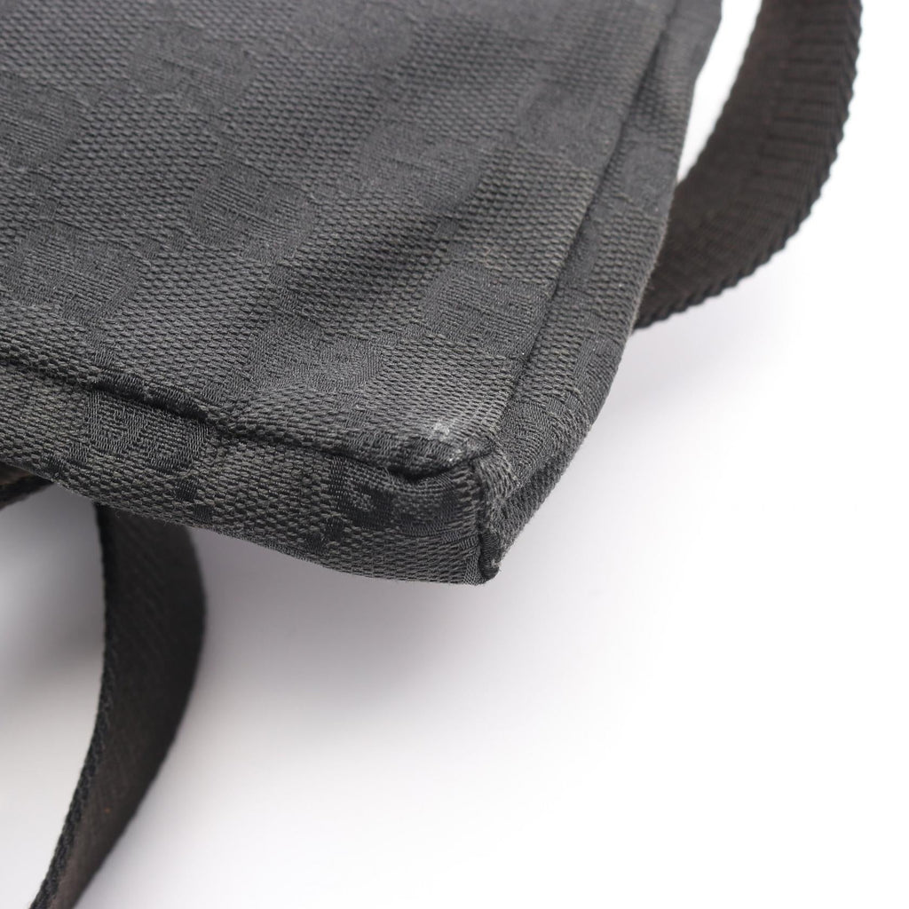 GUCCI Gucci Gg Canvas Waist Bag Body Bag Black Canvas×leather 28566 image 7