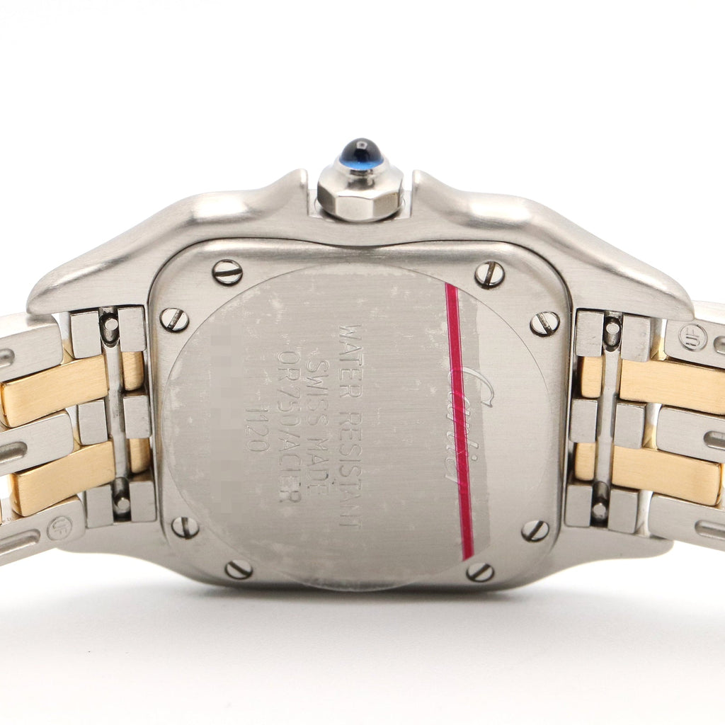 CARTIER Cartier Panthere Sm 2 Row Wrist Watch Beige K18 (yellow Gold)×stainless Steel W25029b6 image 5
