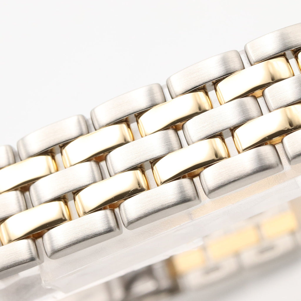 CARTIER Cartier Panthere Sm 2 Row Wrist Watch Beige K18 (yellow Gold)×stainless Steel W25029b6 image 16