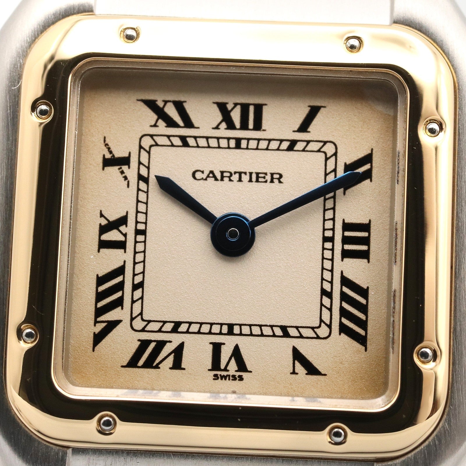 CARTIER Cartier Panthere Sm 2 Row Wrist Watch Beige K18 (yellow Gold)×stainless Steel W25029b6 image 11