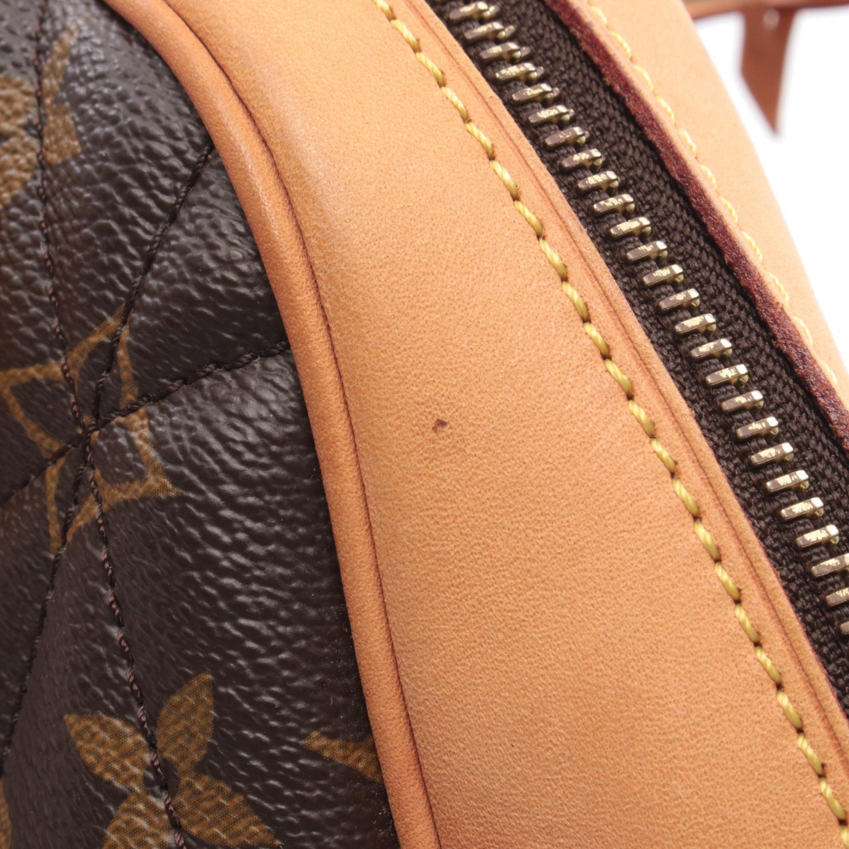 LOUIS VUITTON Louis Vuitton Bowling Brown Handbag M41434 image 10