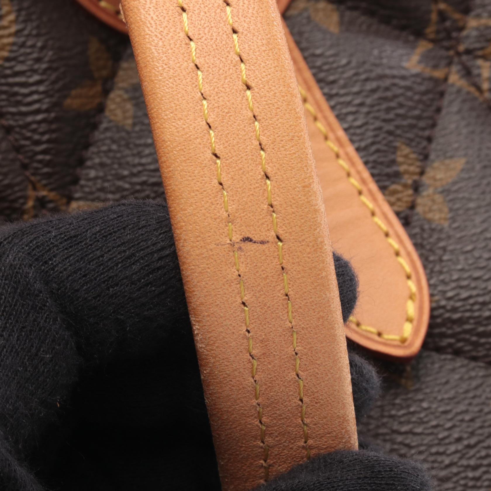 LOUIS VUITTON Louis Vuitton Bowling Brown Handbag M41434 image 11