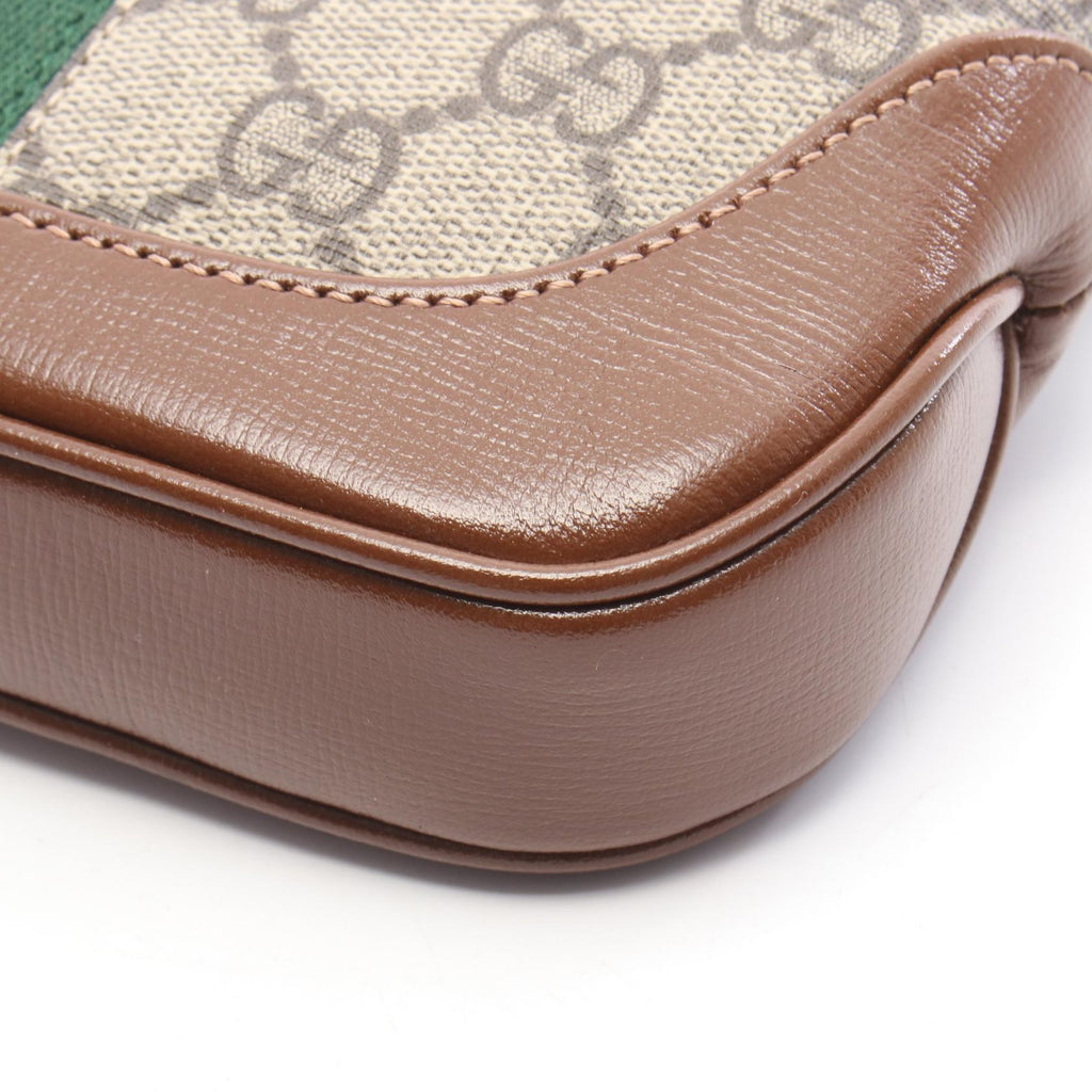 GUCCI Gucci Jackie 1961 Gg Supreme 2way Handbag Beige/Brown/Multicolor Pvc Coated Canvas×leather 637092 image 5