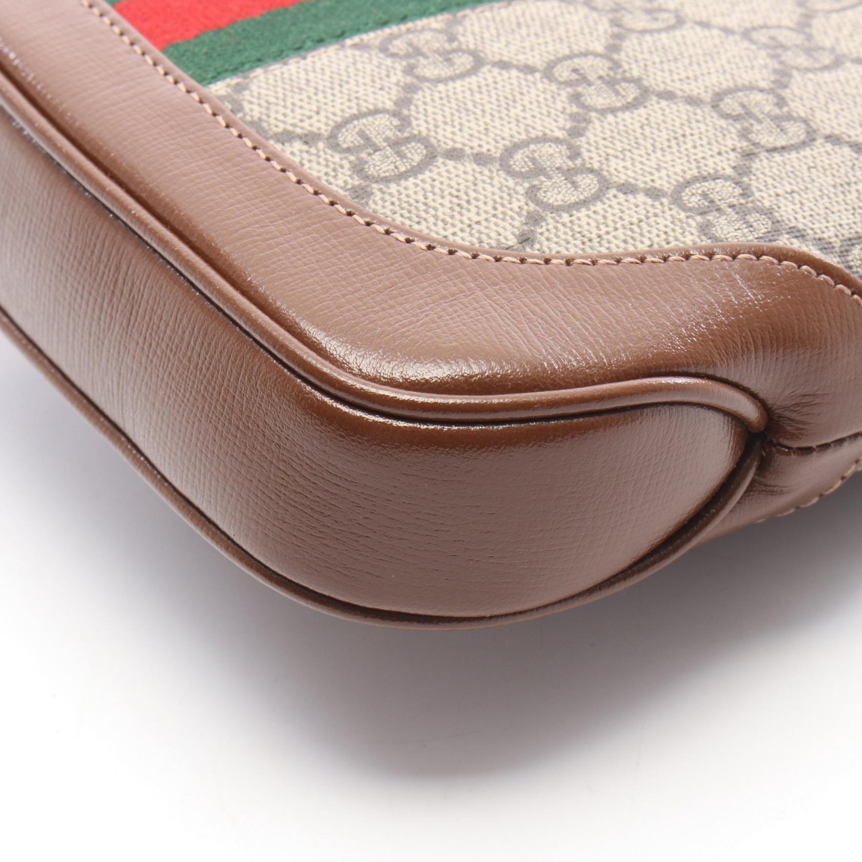 GUCCI Gucci Jackie 1961 Gg Supreme 2way Handbag Beige/Brown/Multicolor Pvc Coated Canvas×leather 637092 image 6