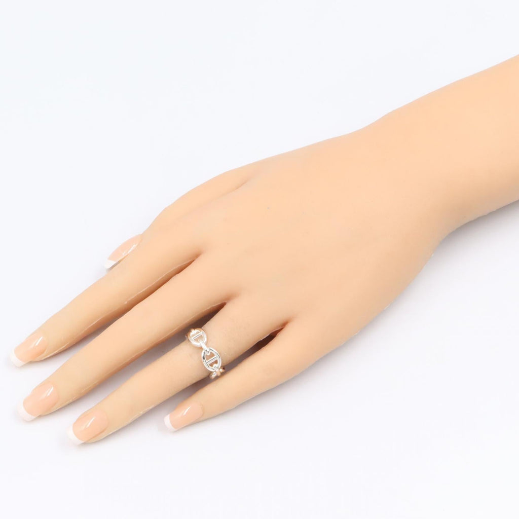 HERMES Hermes Enchainee Ring Pm Silver925 Preowned Unisex Us Size 4.75 #49 image 8